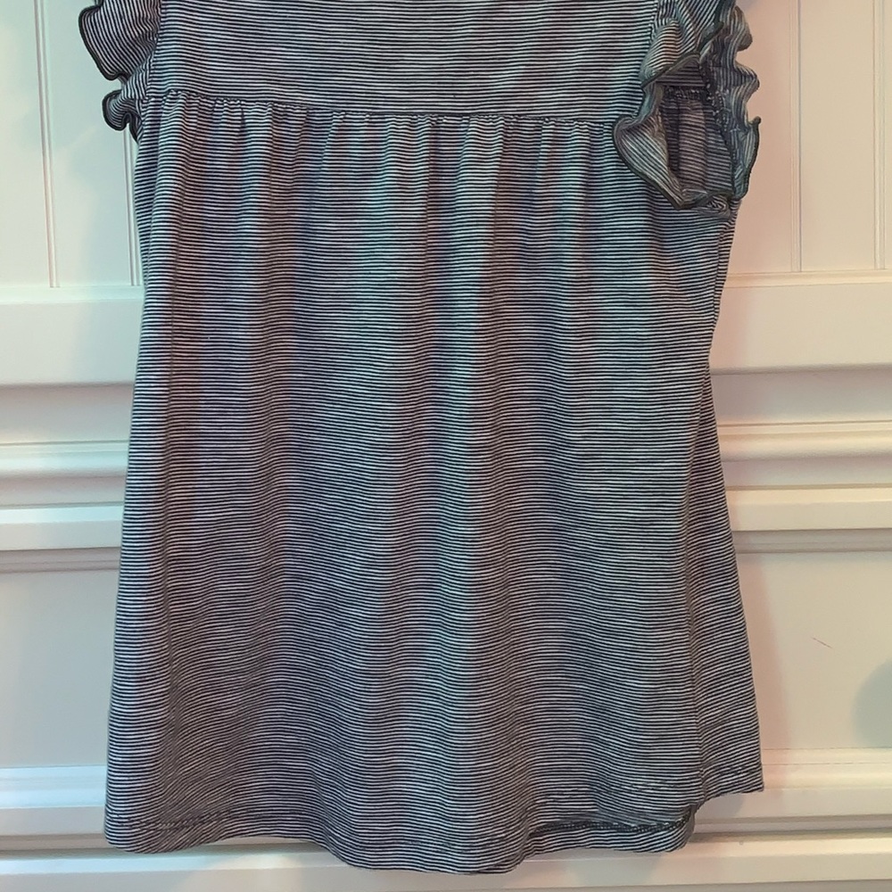 Striped Target ruffled top. - Picture 2 of 2